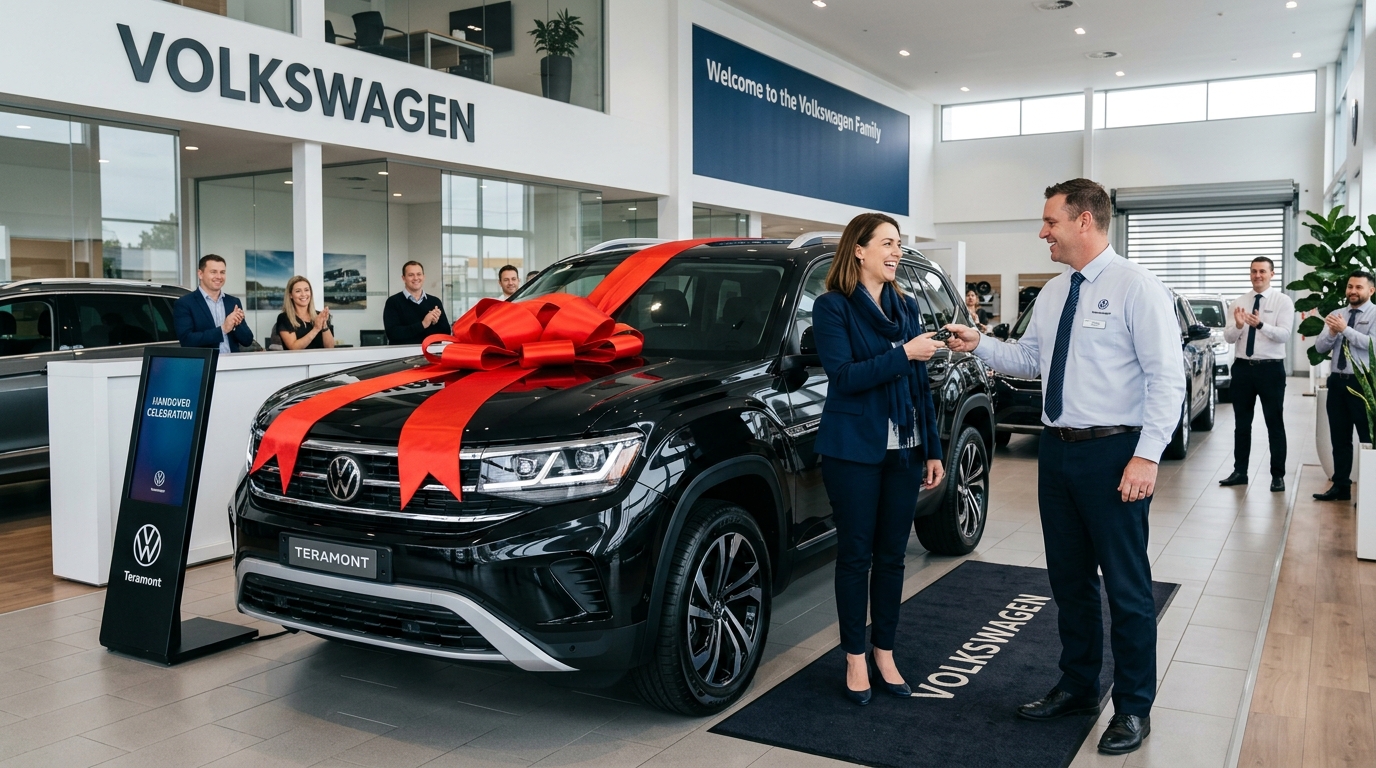 Lễ bàn giao xe Volkswagen