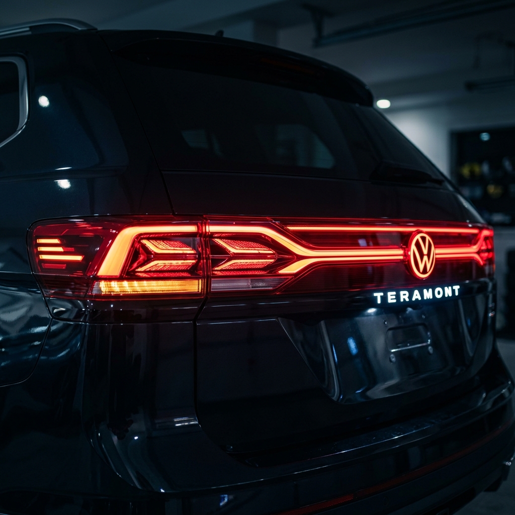 Cụm đèn sau đồ họa 3D ấn tượng Volkswagen Teramont Pro
