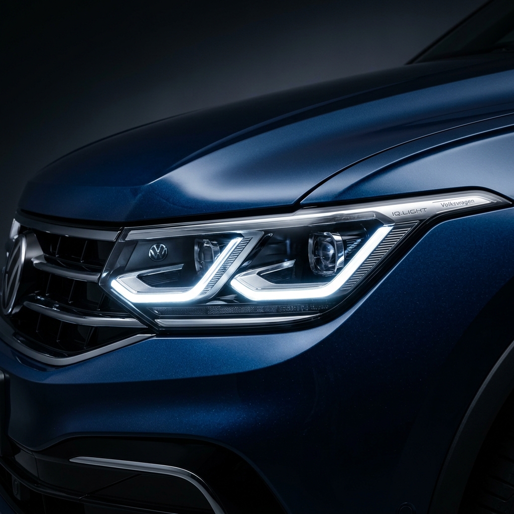 Hệ thống đèn IQ Light LED Matrix thông minh Volkswagen Tiguan
