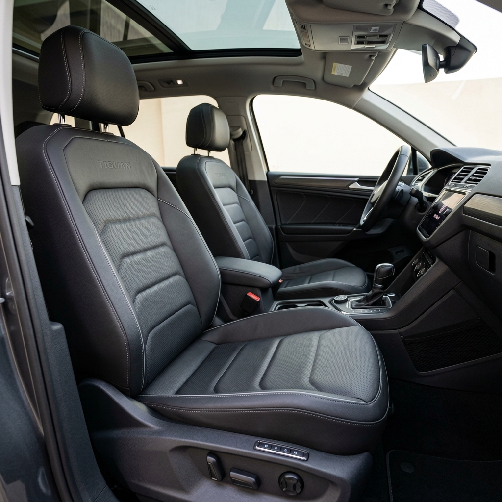 Ghế da Vienna cao cấp có lỗ thông hơi Volkswagen Tiguan